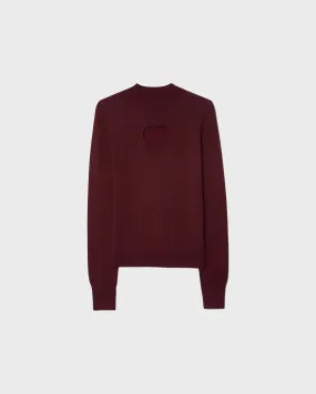    Sweater Heart Bordeaux 